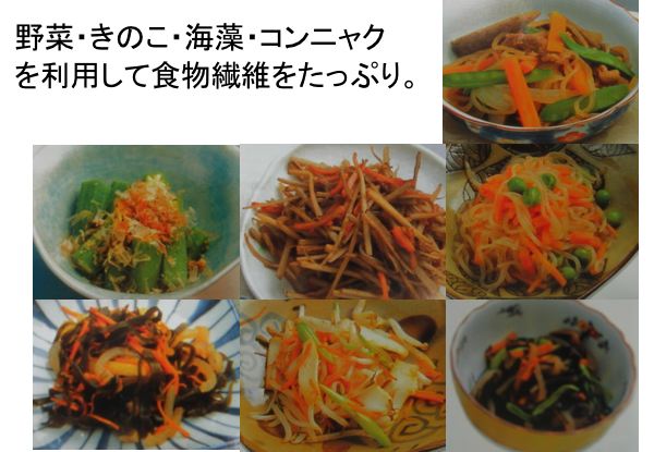 資料：食物繊維をたっぷり